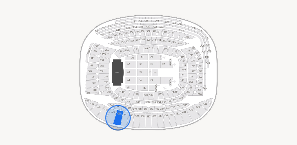 Soldier Field Seating Chart