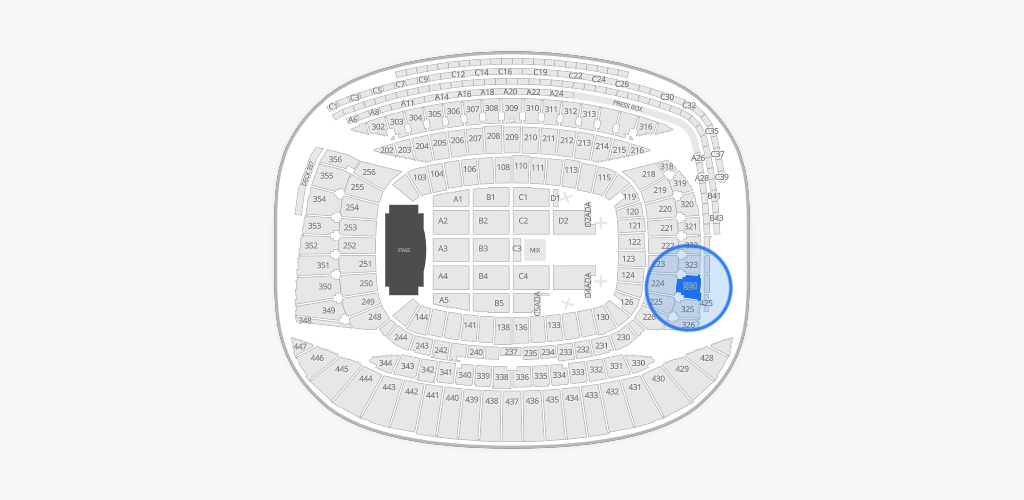 Soldier Field Seating Chart