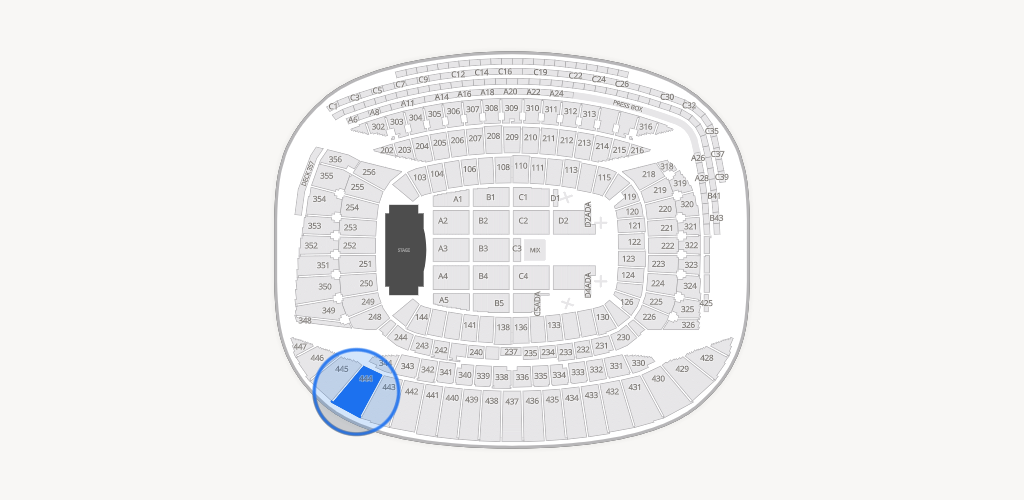 Soldier Field Seating Chart