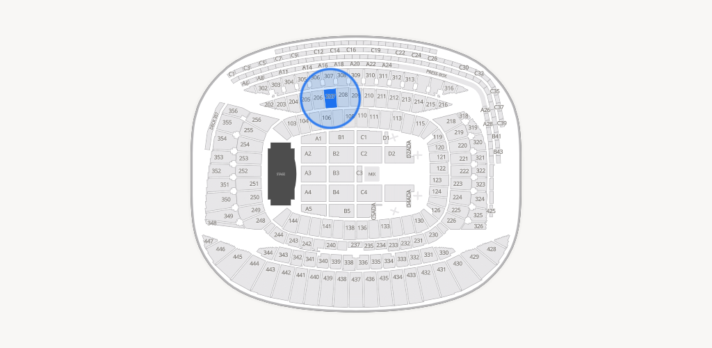 Soldier Field Seating Chart