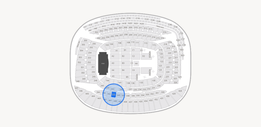 Soldier Field Seating Chart