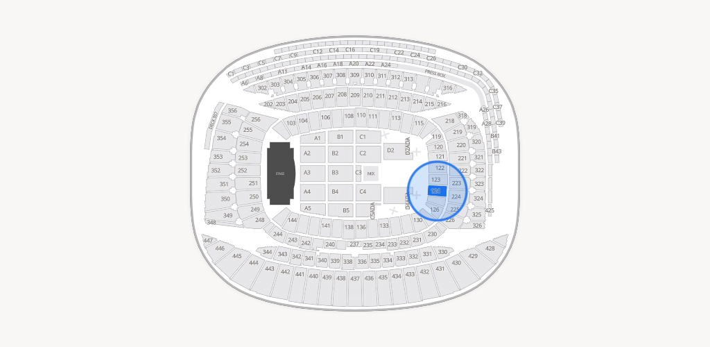 Soldier Field Seating Chart