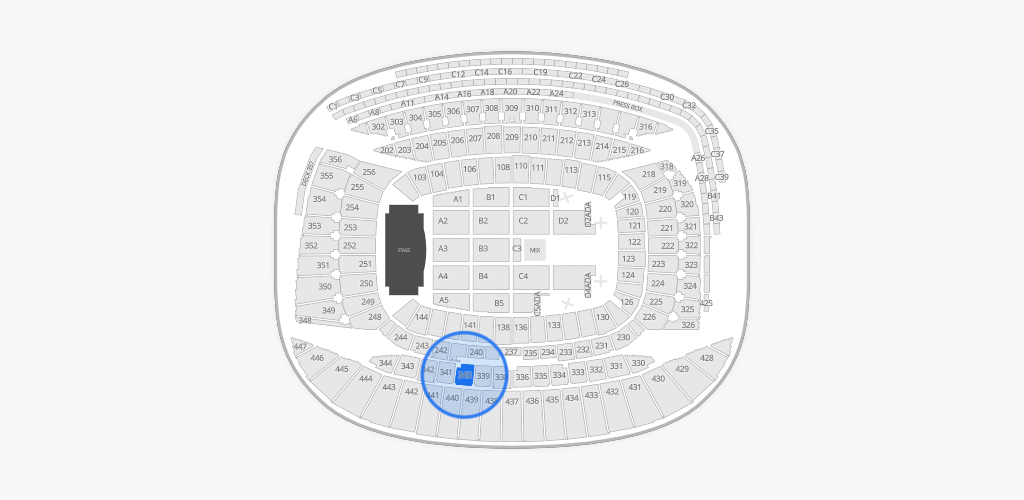 Soldier Field Seating Chart
