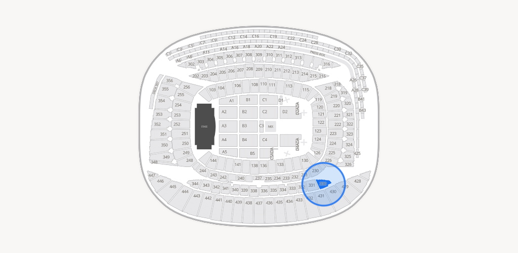 Soldier Field Seating Chart