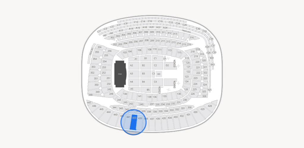 Soldier Field Seating Chart