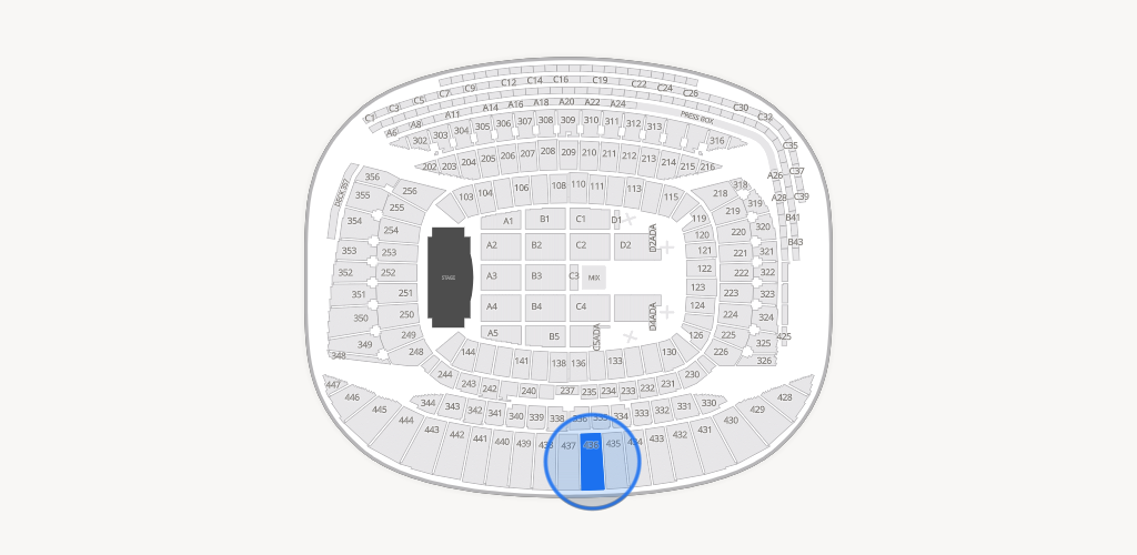 Soldier Field Seating Chart