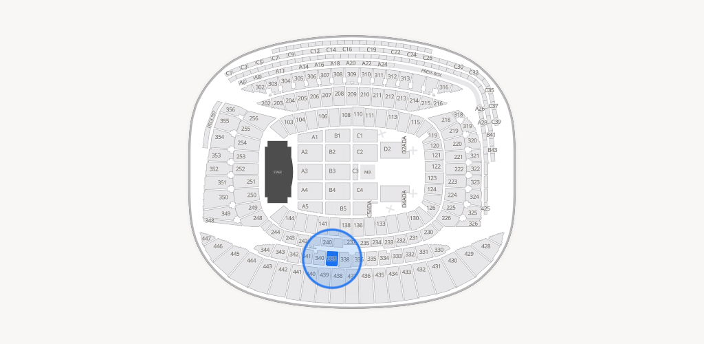 Soldier Field Seating Chart