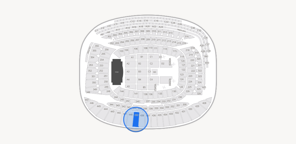 Soldier Field Seating Chart