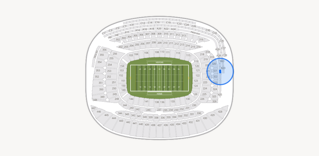 Soldier Field Seating Chart