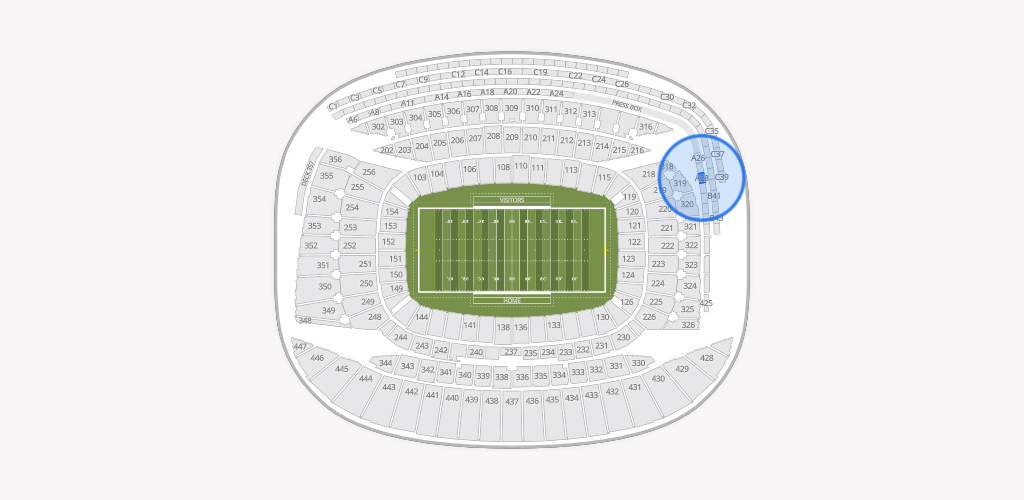 Soldier Field Seating Chart