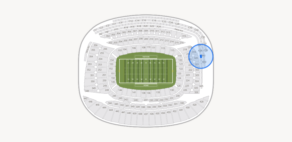 Soldier Field Seating Chart
