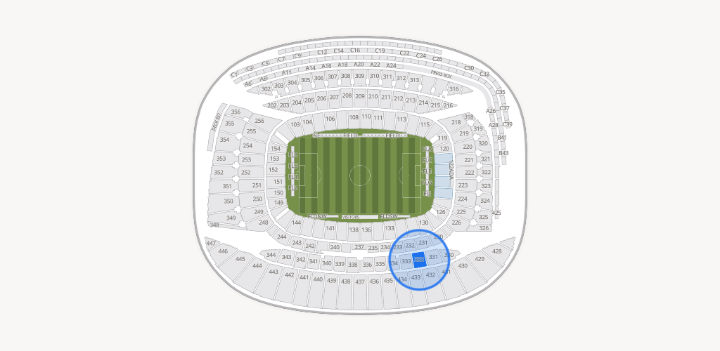 Soldier Field Seating Chart