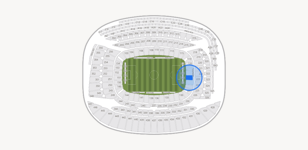 Soldier Field Seating Chart