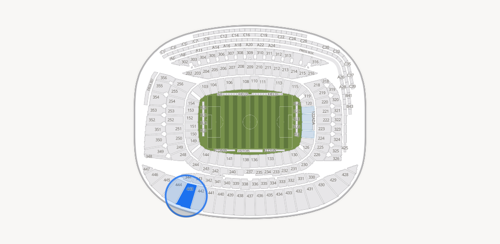 Soldier Field Seating Chart