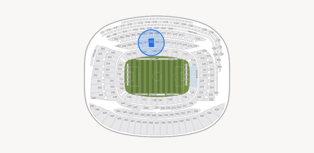 Soldier Field Seating Chart