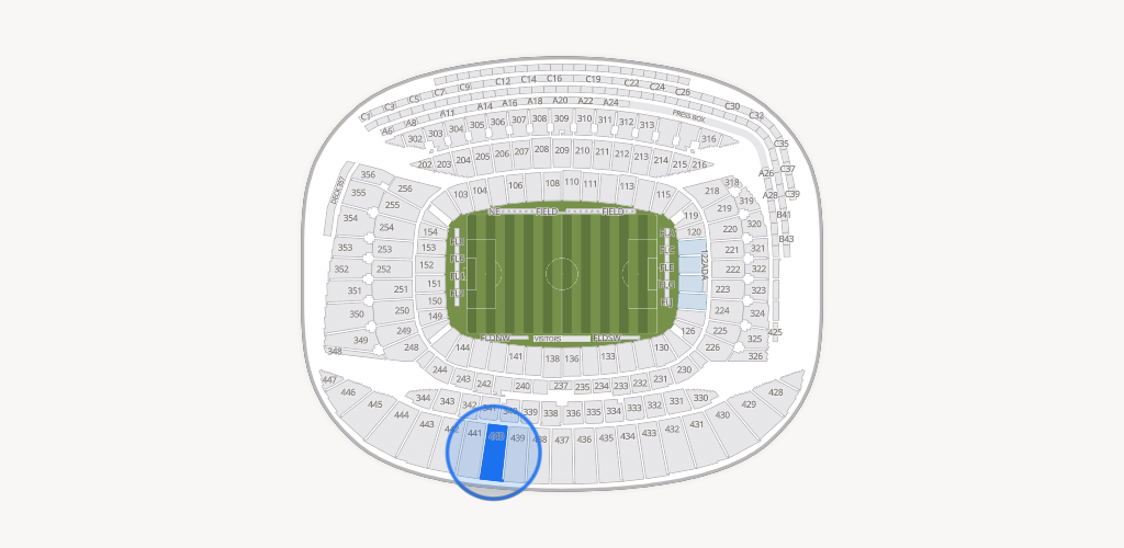 Soldier Field Seating Chart