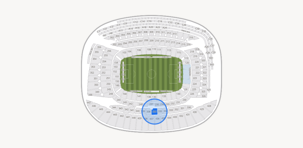 Soldier Field Seating Chart