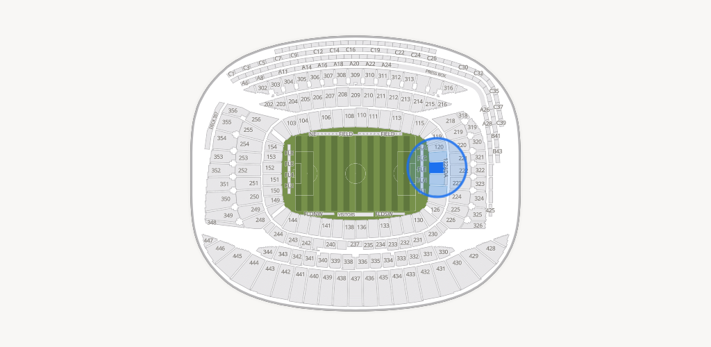 Soldier Field Seating Chart