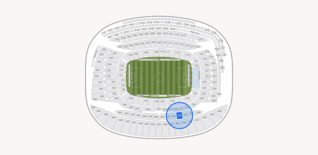Soldier Field Seating Chart