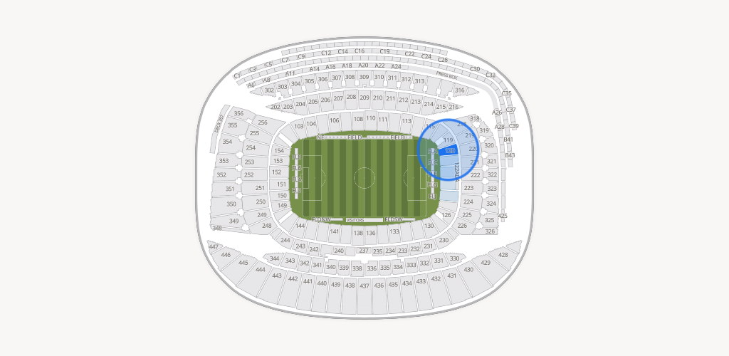 Soldier Field Seating Chart