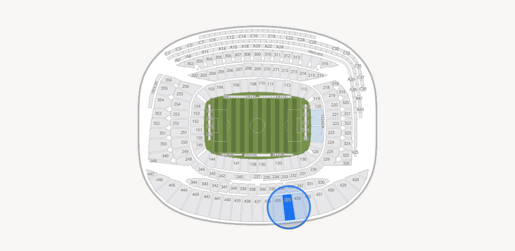 Soldier Field Seating Chart