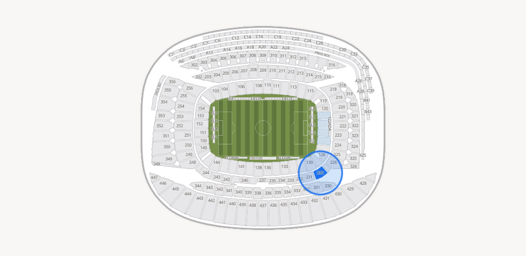 Soldier Field Seating Chart