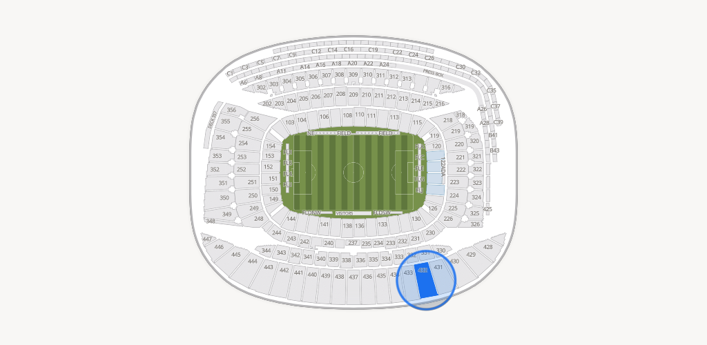 Soldier Field Seating Chart