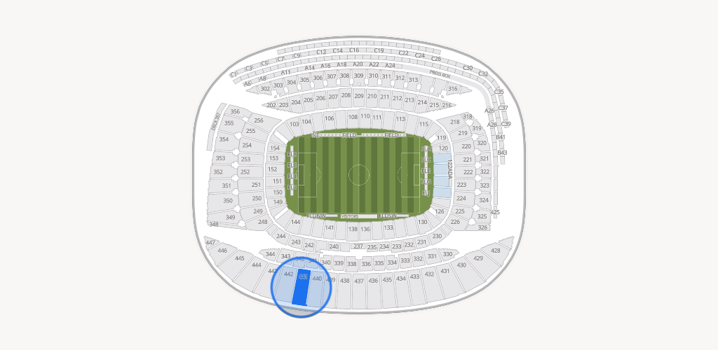 Soldier Field Seating Chart