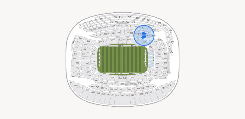 Soldier Field Seating Chart