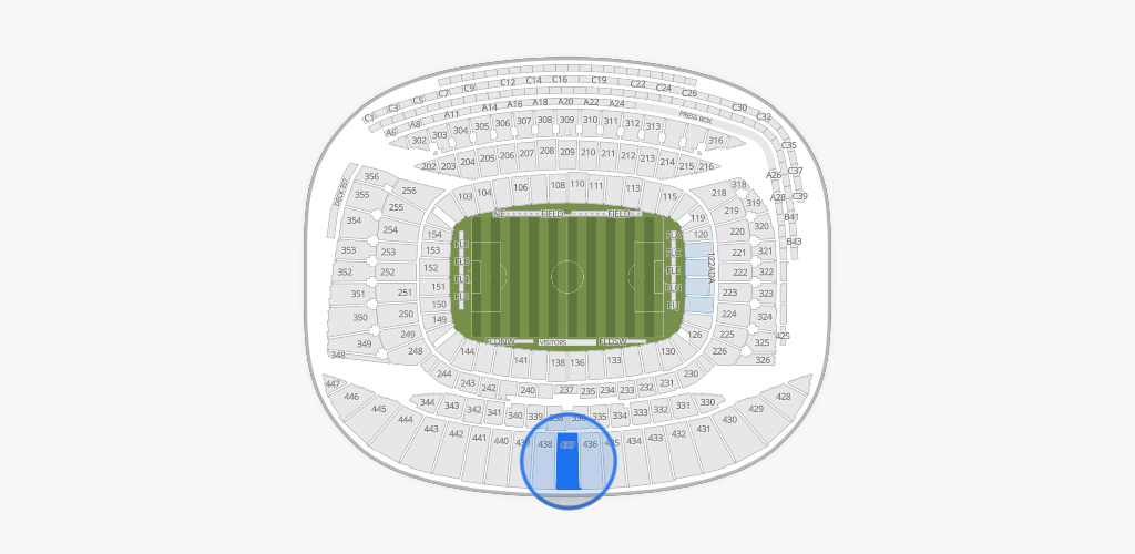 Soldier Field Seating Chart