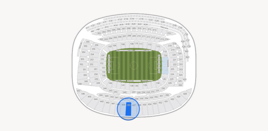Soldier Field Seating Chart
