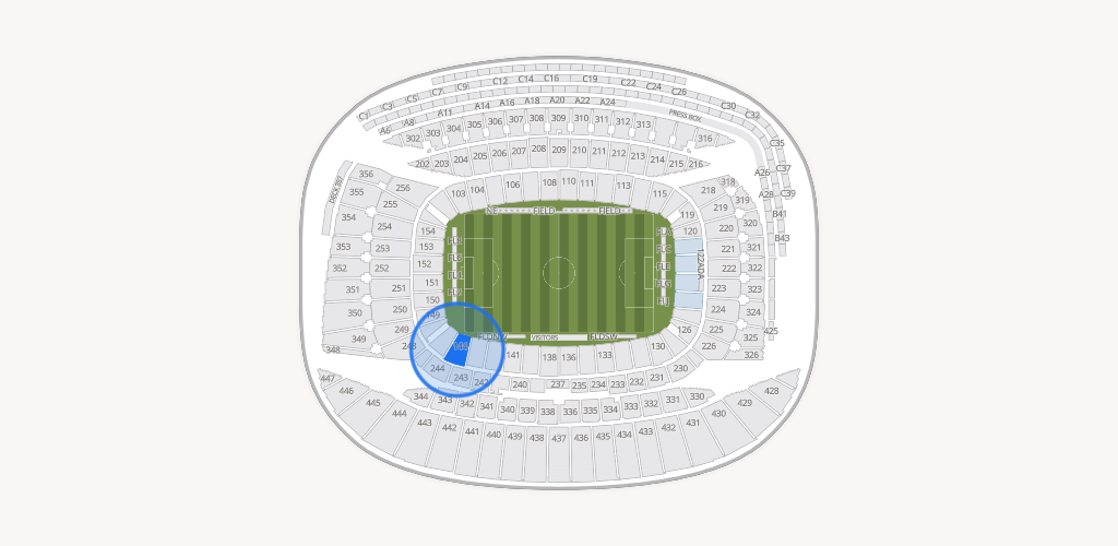 Soldier Field Seating Chart