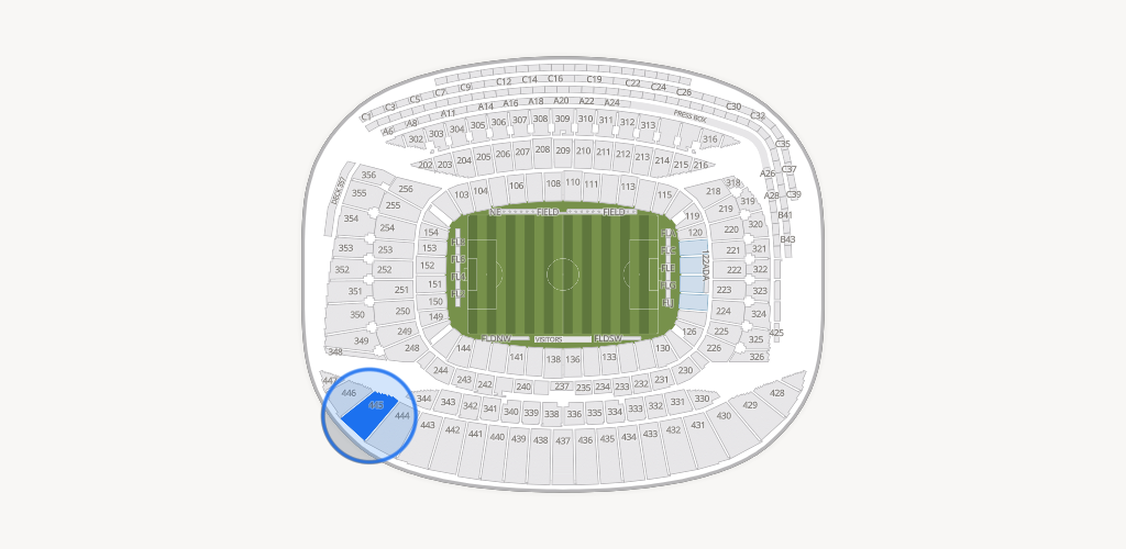 Soldier Field Seating Chart