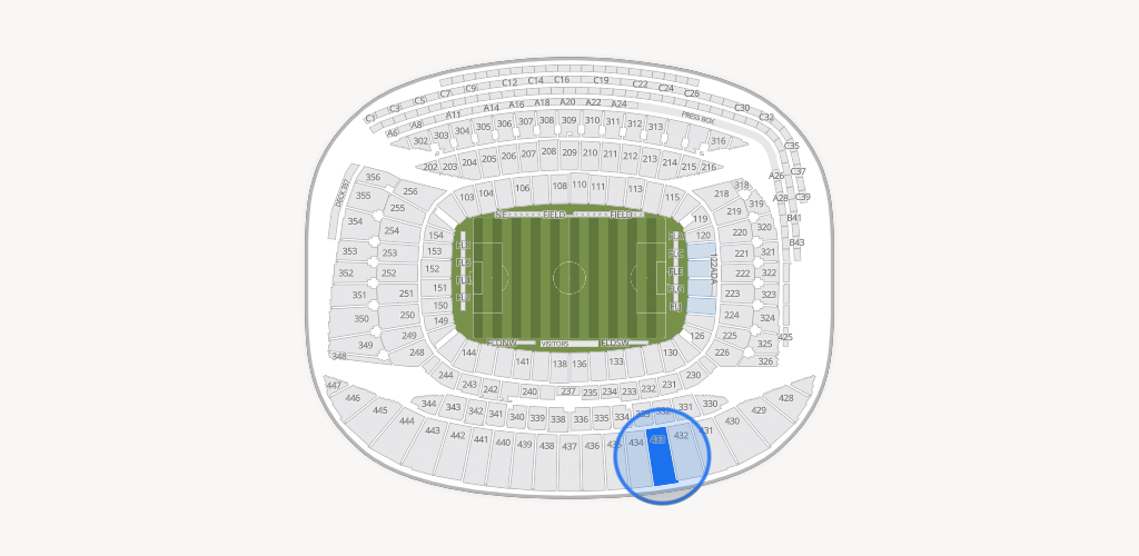 Soldier Field Seating Chart