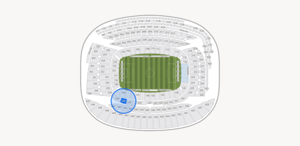 Soldier Field Seating Chart