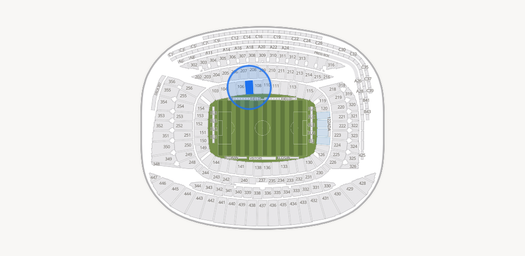 Soldier Field Seating Chart