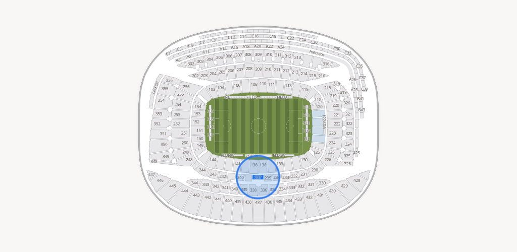 Soldier Field Seating Chart