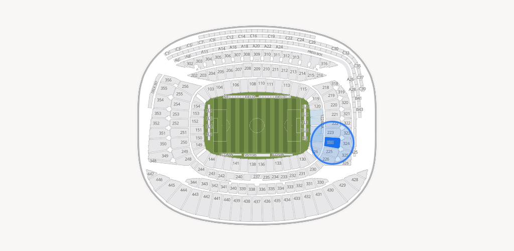 Soldier Field Seating Chart