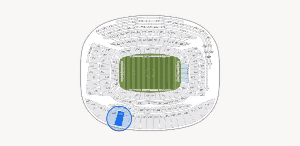 Soldier Field Seating Chart