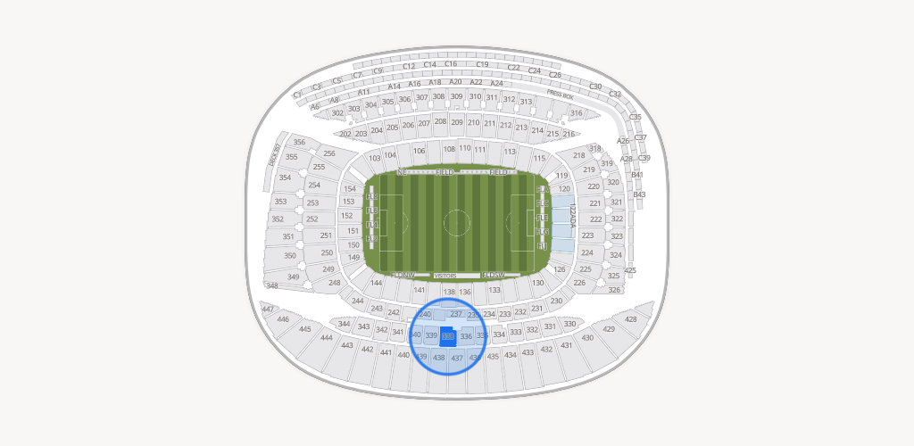 Soldier Field Seating Chart