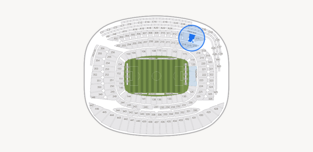 Soldier Field Seating Chart