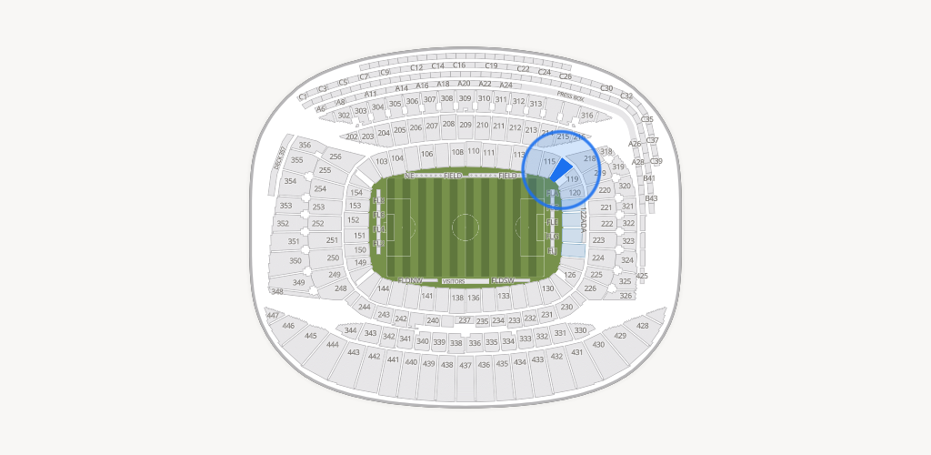 Soldier Field Seating Chart
