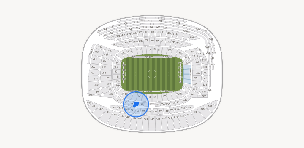 Soldier Field Seating Chart
