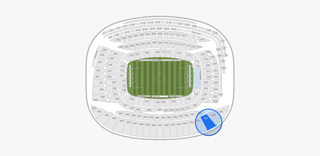 Soldier Field Seating Chart