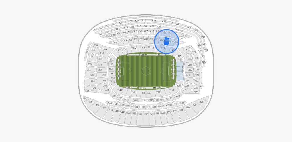 Soldier Field Seating Chart