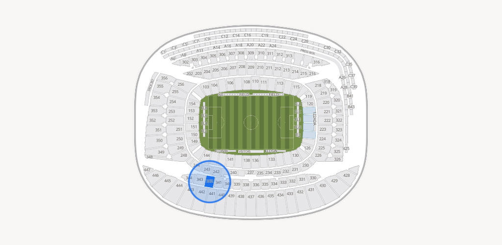 Soldier Field Seating Chart