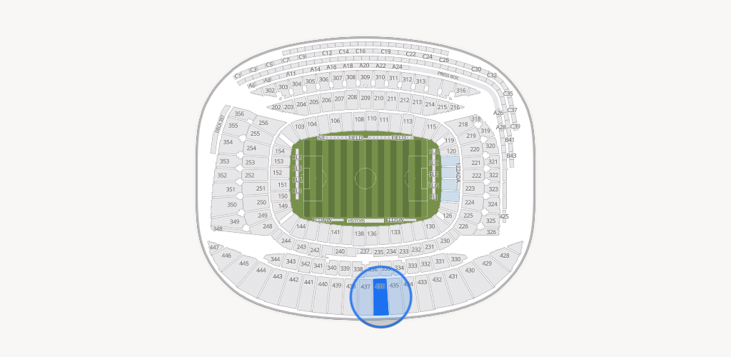 Soldier Field Seating Chart