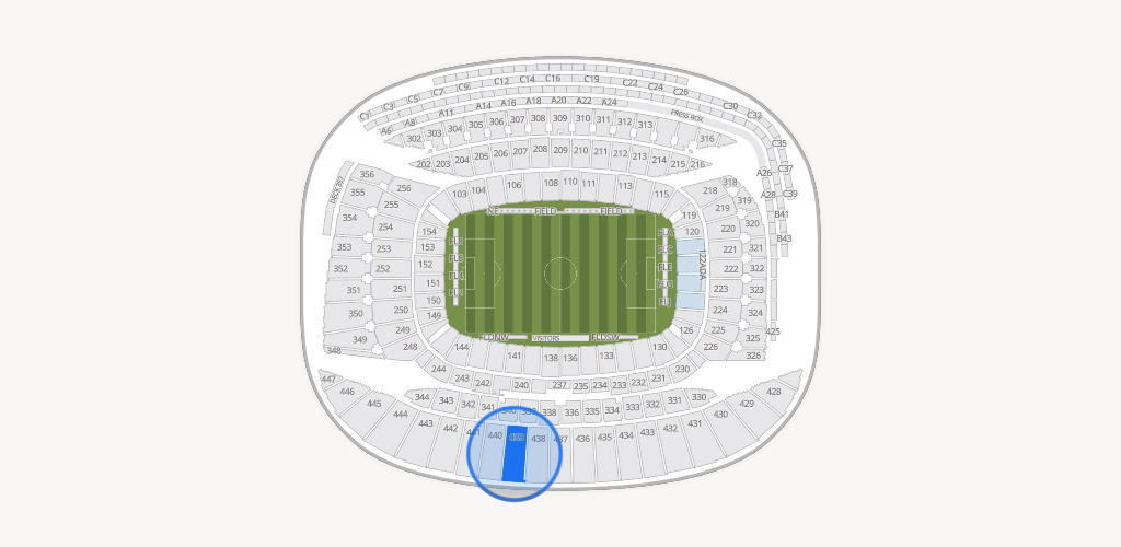 Soldier Field Seating Chart