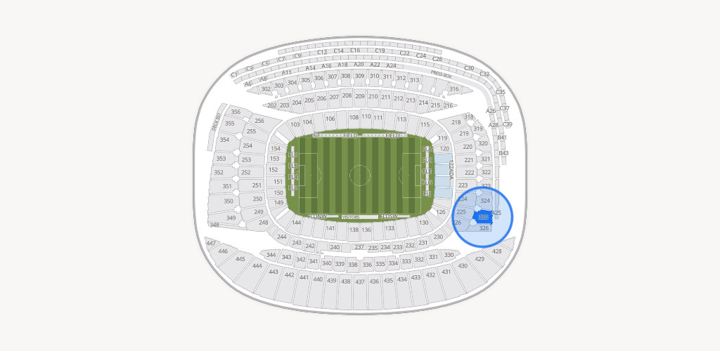 Soldier Field Seating Chart