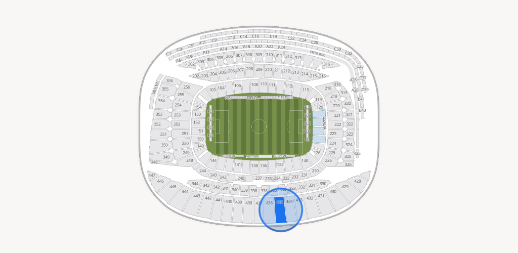 Soldier Field Seating Chart
